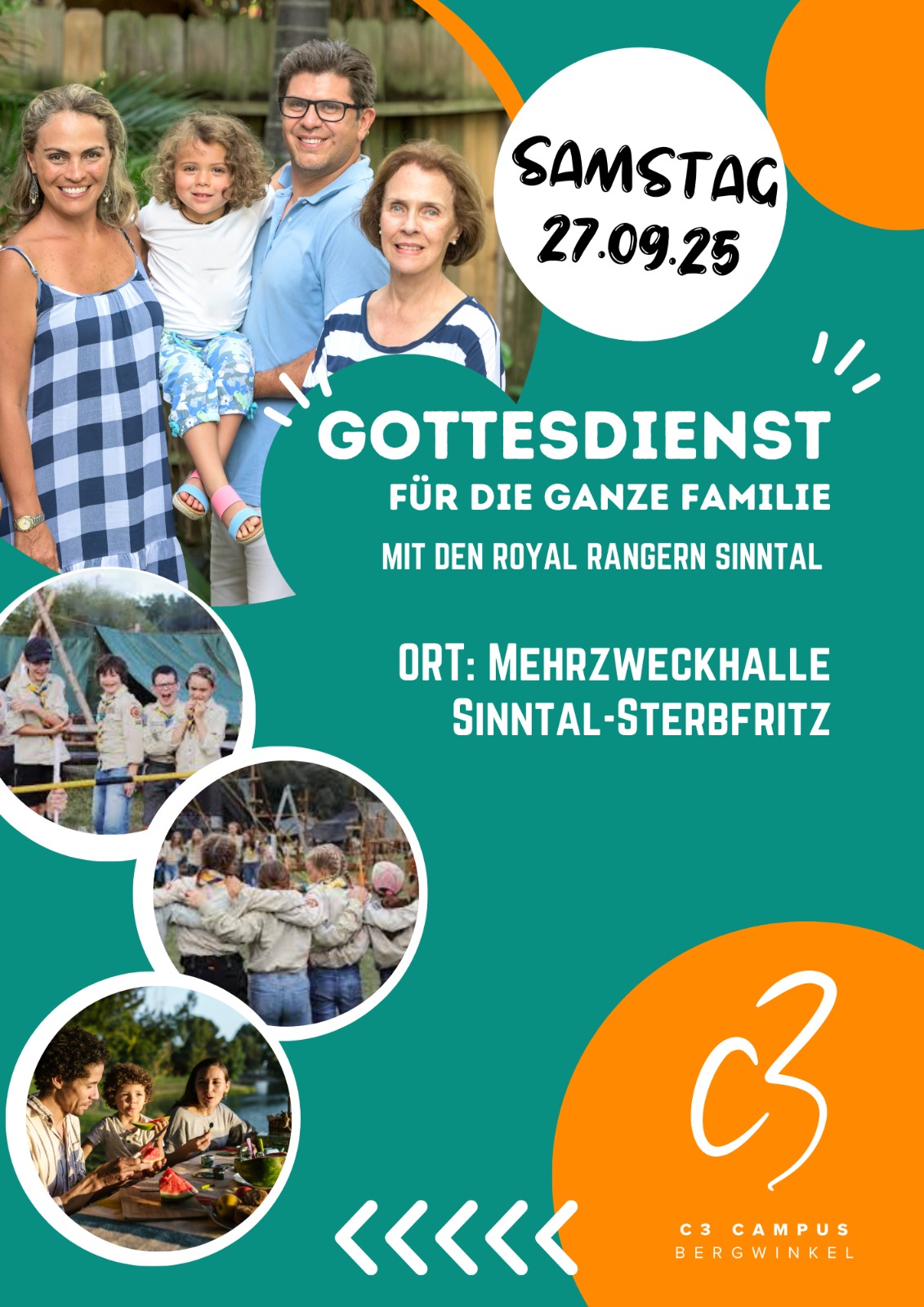 Aktuelles Event - Vorderseite